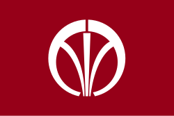 Flag of Iizuka, Fukuoka